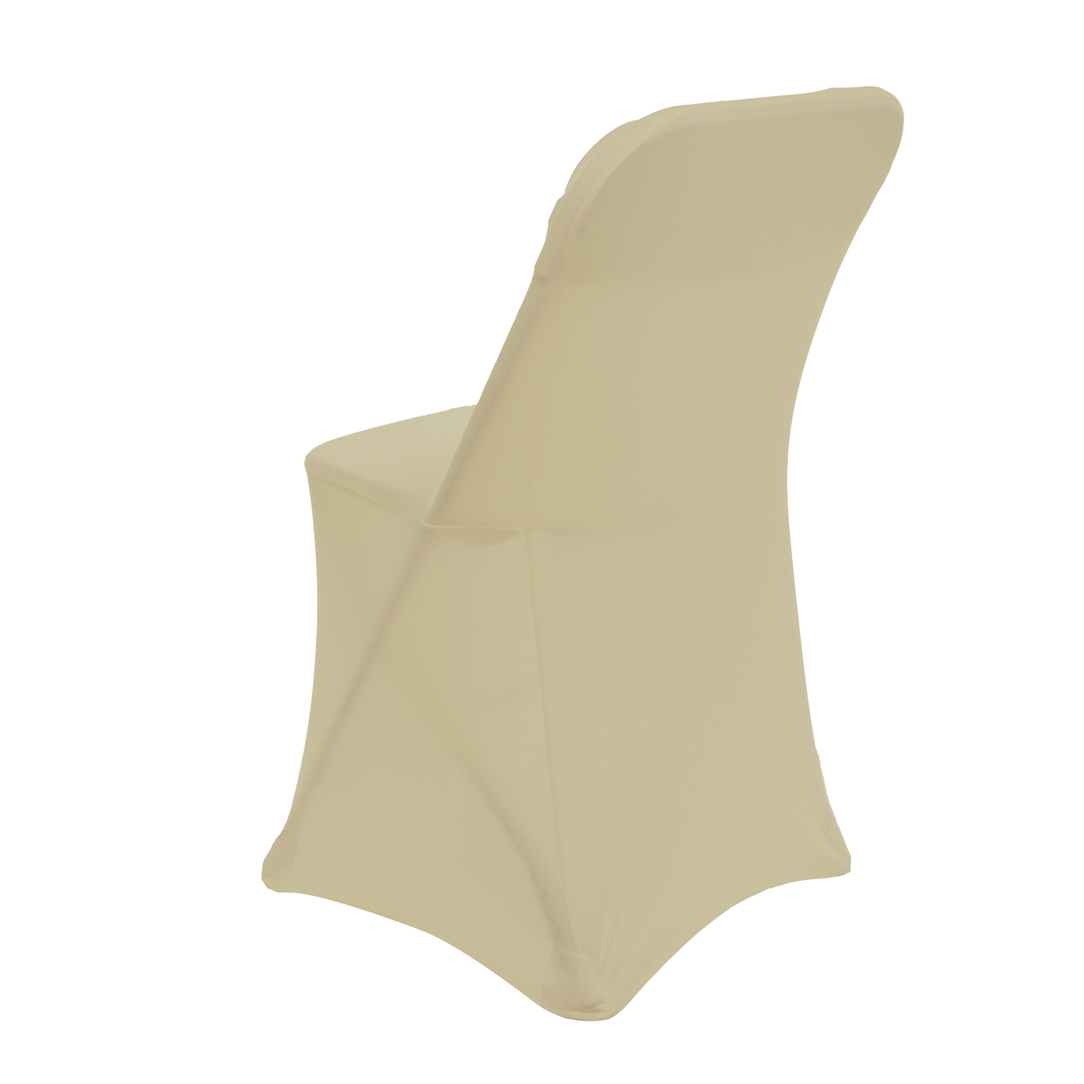 Spandex Folding Chair Cover - Ivory