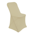 Spandex Folding Chair Cover - Ivory