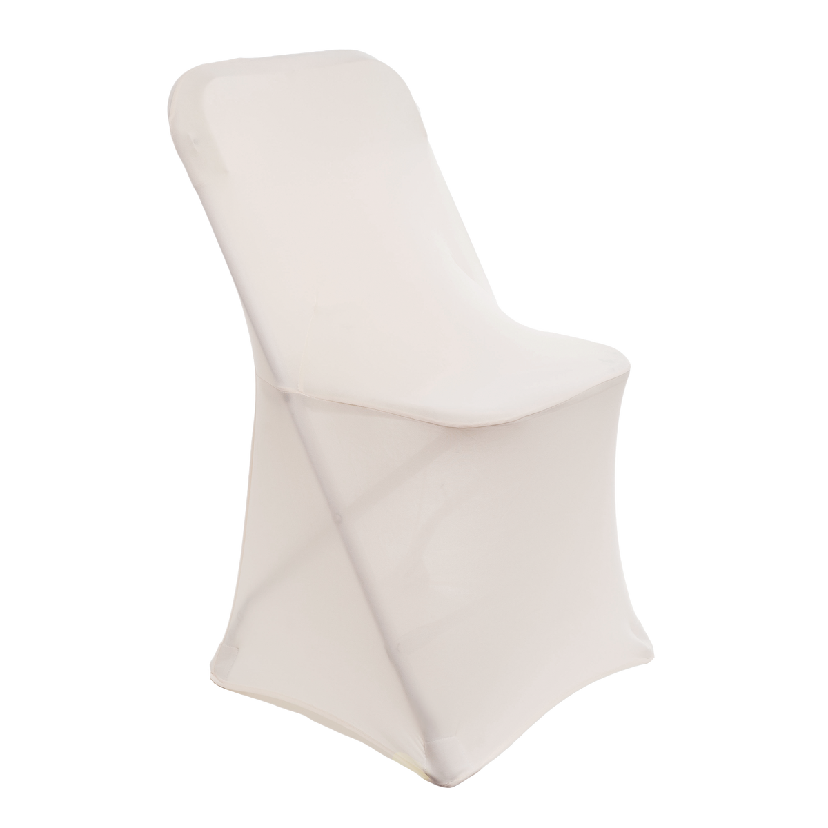 Spandex Folding Chair Cover - White