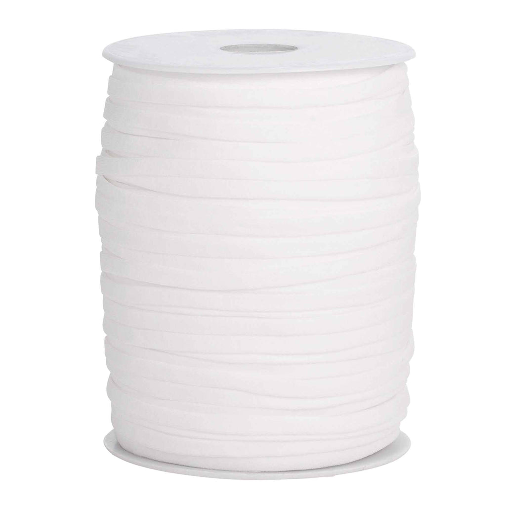 Knitted Elastic Roll - White