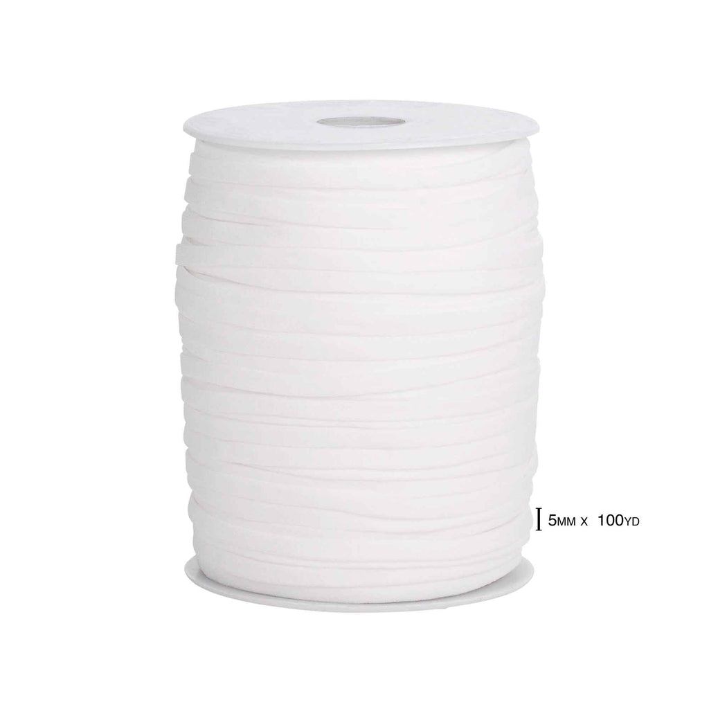 Knitted Elastic Roll - White