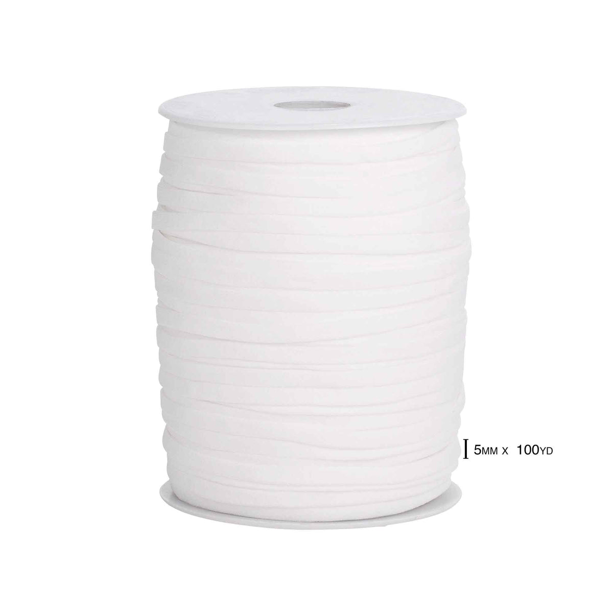 Knitted Elastic Roll - White