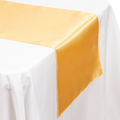 Satin Table Runner - Gold