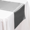 Satin Table Runner - Silver