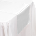 Satin Table Runner - White