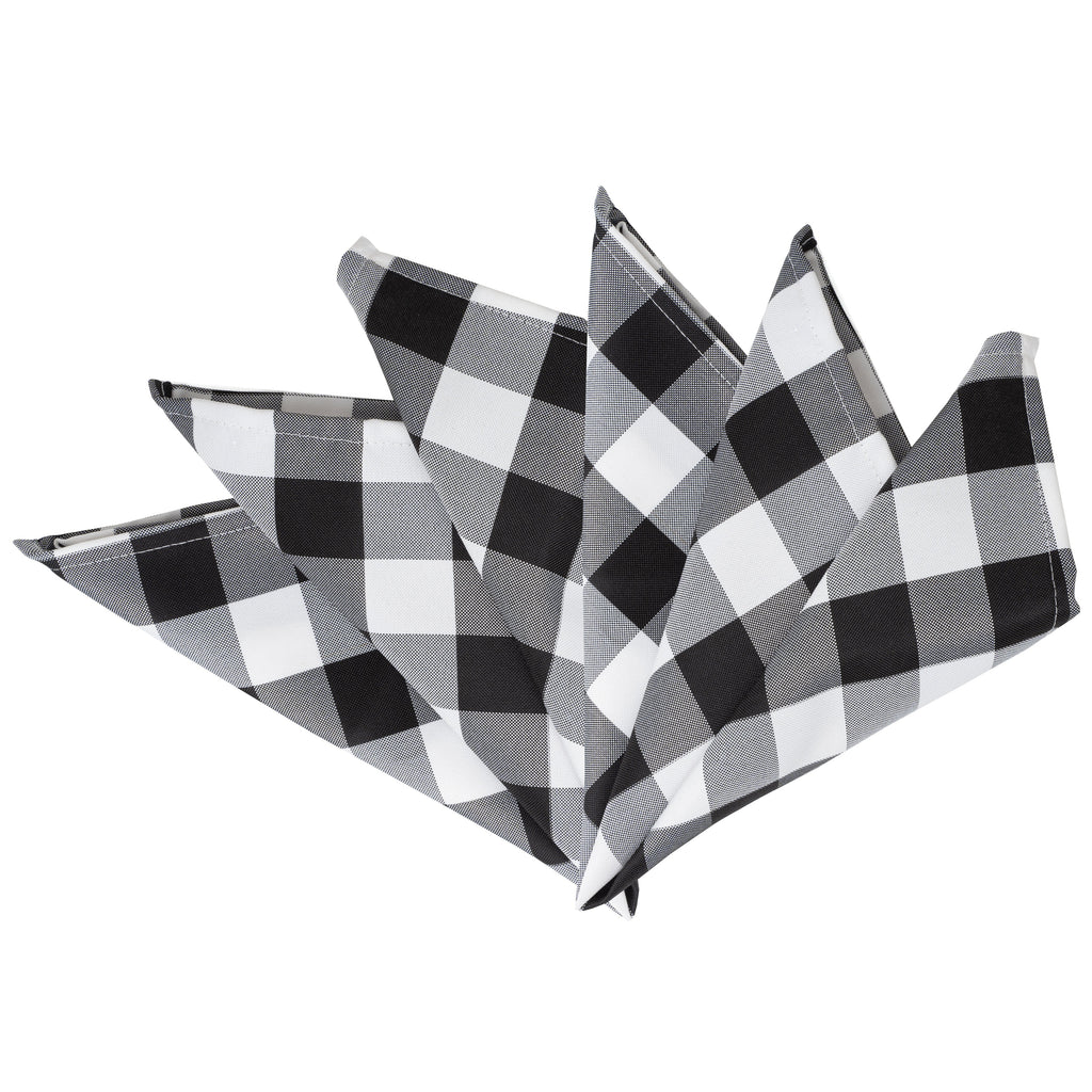 Buffalo Plaid Checkered Napkins Set of 6