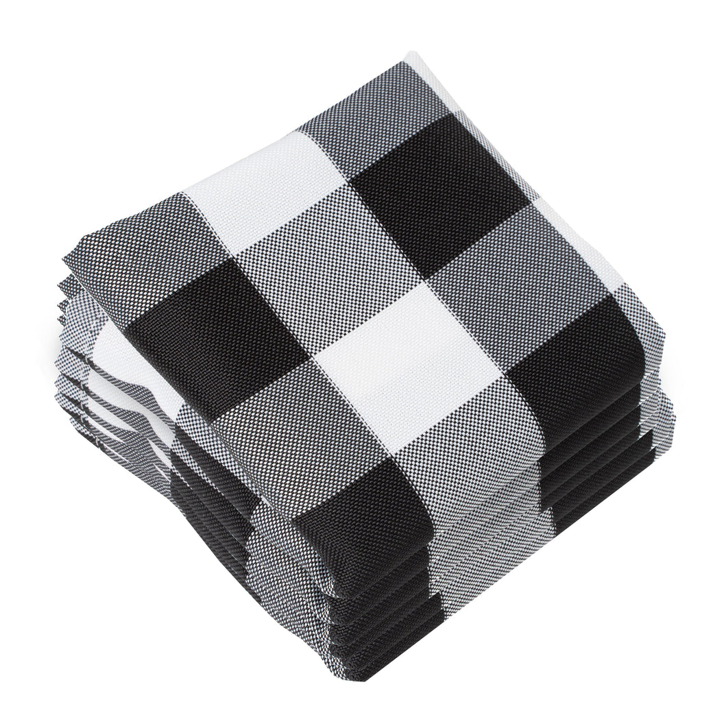 Buffalo Plaid Checkered Napkins Set of 6