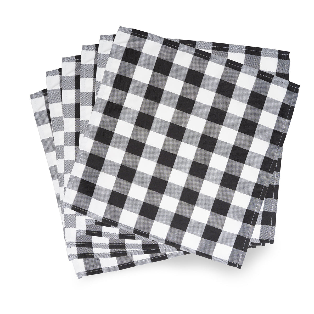 Buffalo Plaid Checkered Napkins Set of 6