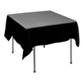 Polyester Square Tablecloth 70” x 70” - Black