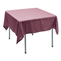 Polyester Square Tablecloth 70” x 70” - Mauve