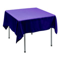 Polyester Square Tablecloth 70” x 70” - Purple