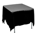 Polyester Square Tablecloth 90” x 90” - Black