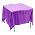 Polyester Square Tablecloth 90” x 90” - Lavender