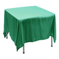 Polyester Square Tablecloth 90” x 90” - Turquoise