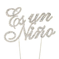 Rhinestone Cake Topper - "Es Un Nino"