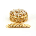 Crystal Heart Arras Box-Gold