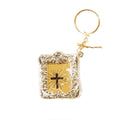 Miniature Keychain Bible Pack of 12 - English - Gold