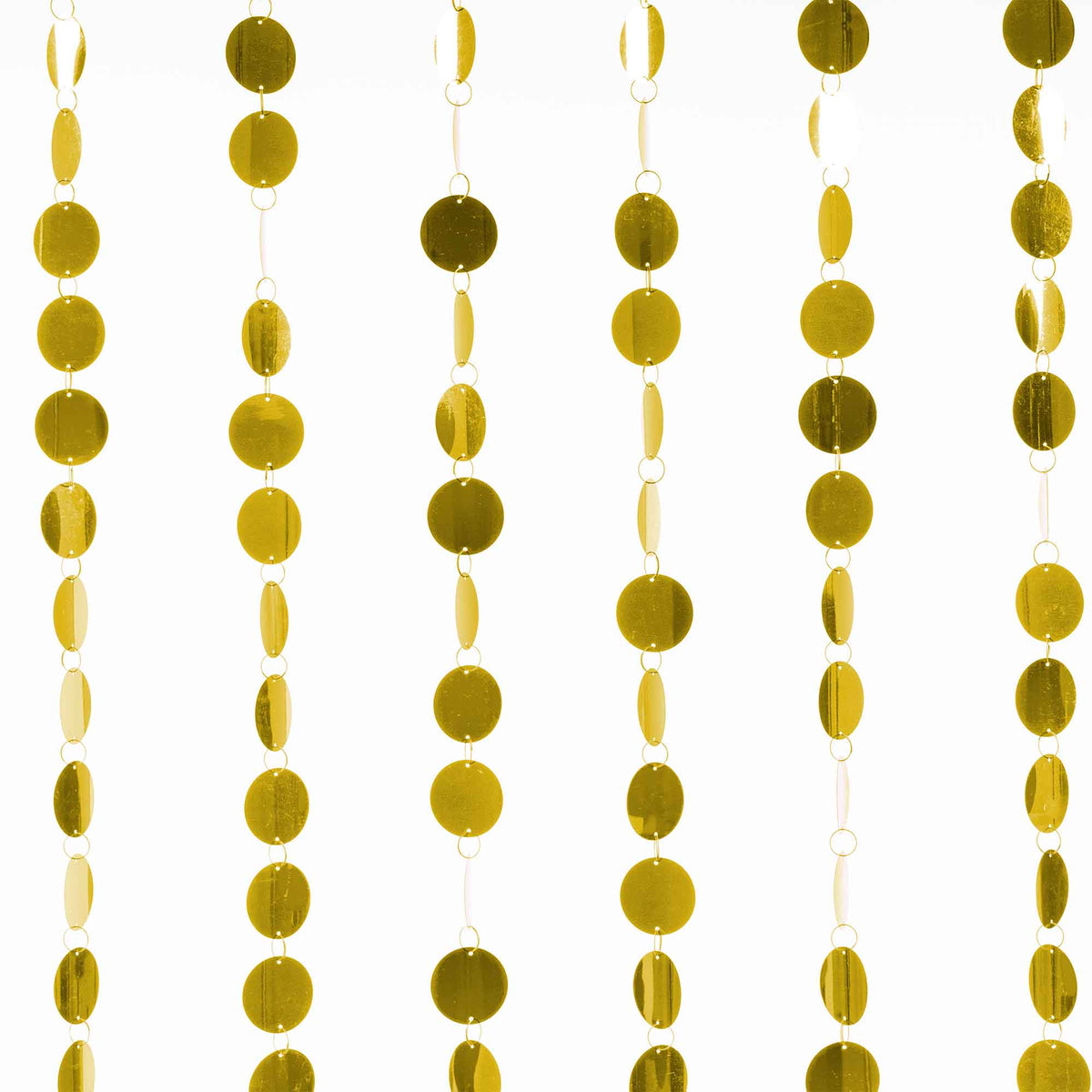 Spangle Curtains 35.5" x 71" - Gold