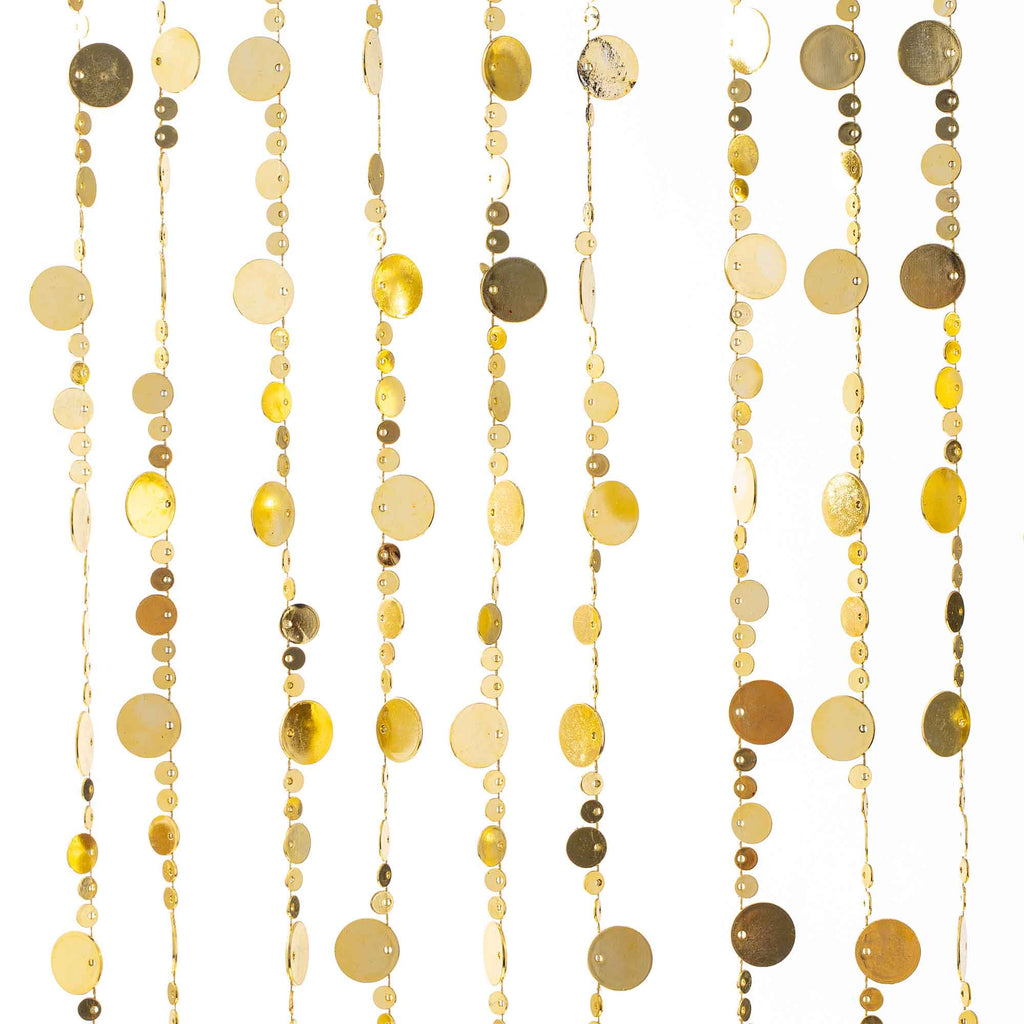 Sequin Curtain - Gold