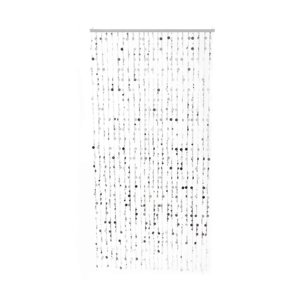 Sequin Curtain - Silver