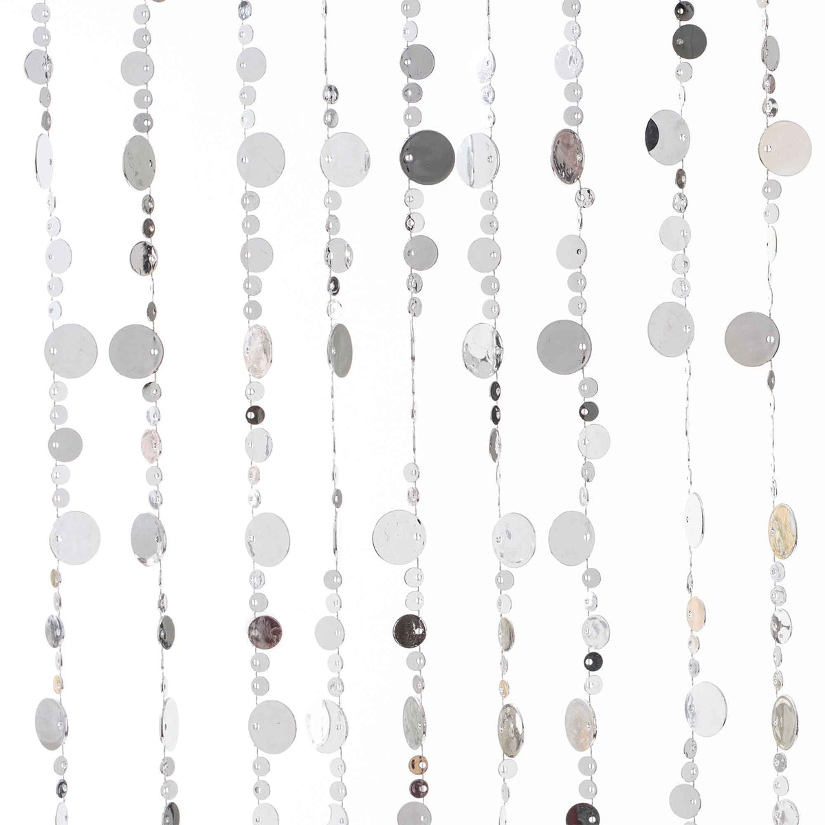 Sequin Curtain - Silver
