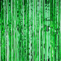 Metallic Backdrop Curtain 36" x 96" - Green