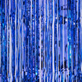 Metallic Backdrop Curtain 36" x 96" - Royal Blue