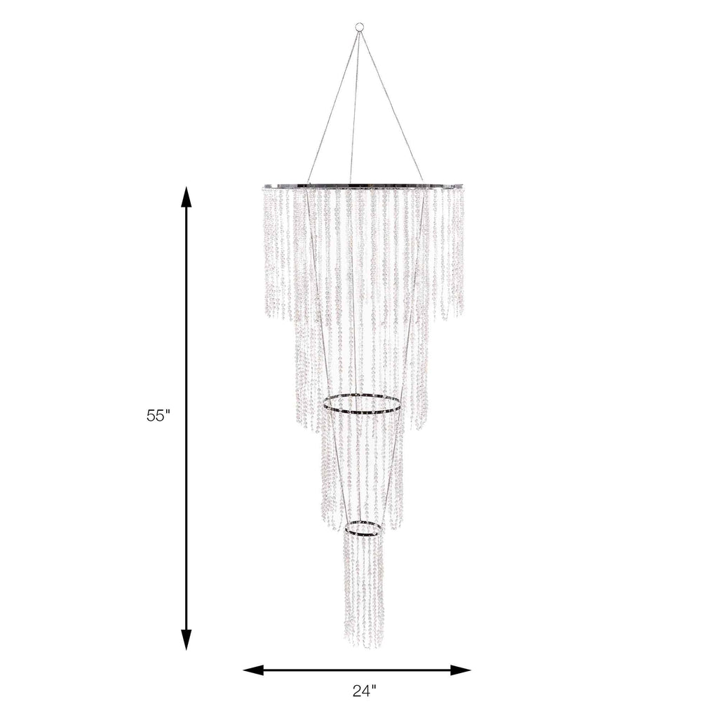 Cascade Crystal Chandelier