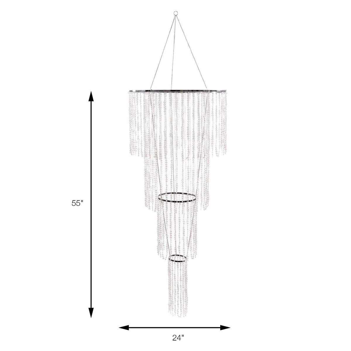 Cascade Crystal Chandelier