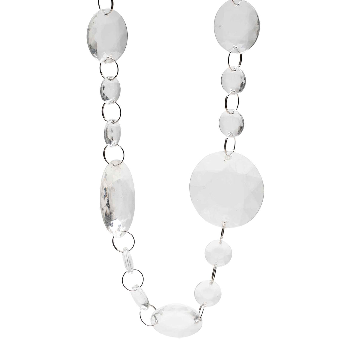 Variable Circles Crystal Garland
