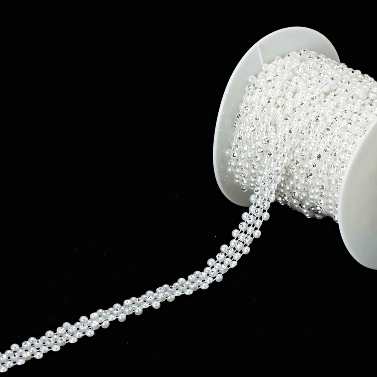 Pearl and Rhinestone Trim