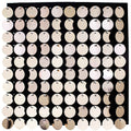 Round Spangle Sequin Wall Panels with Black Backing-Blush