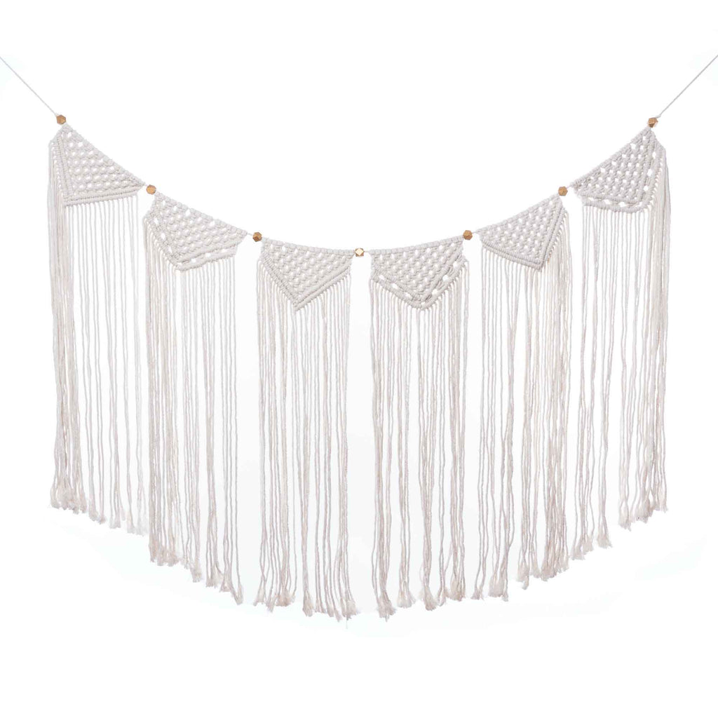 Macrame Wall Sash Decor 47" x 28"