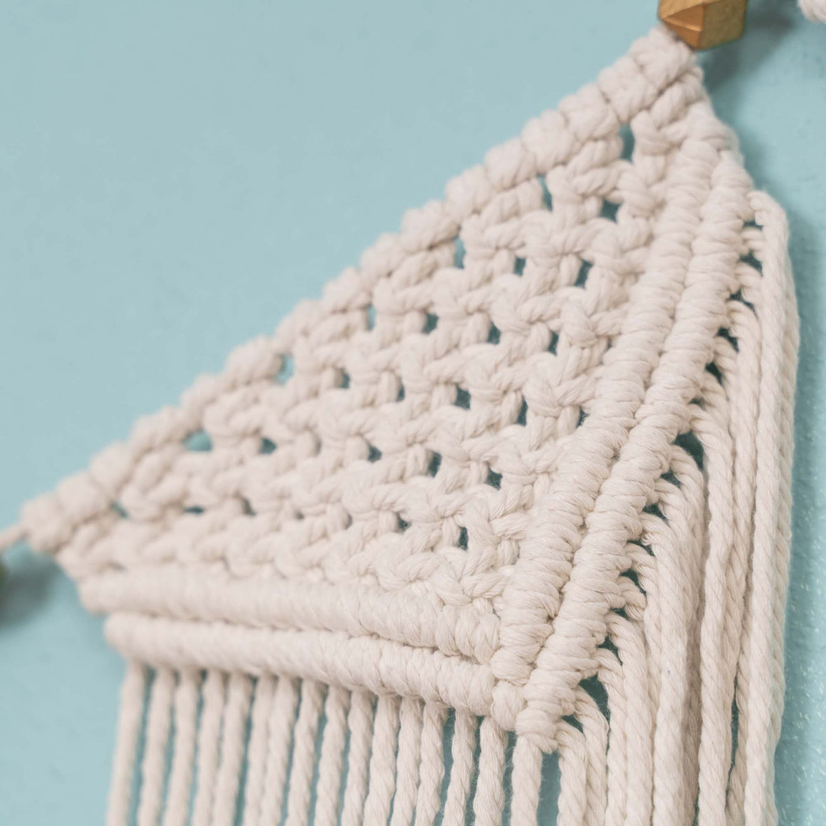 Macrame Wall Sash Decor 47" x 28"