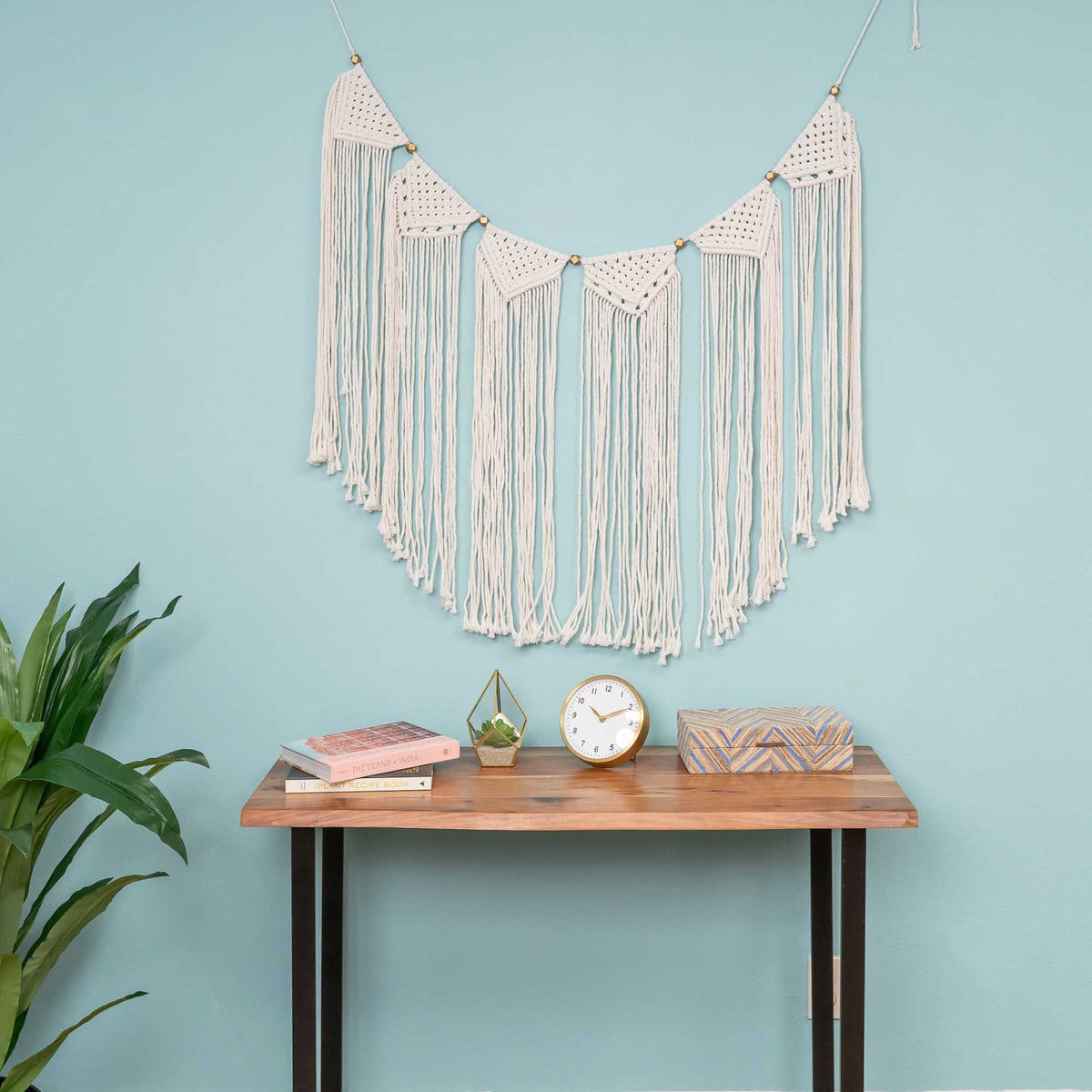Macrame Wall Sash Decor 47" x 28"