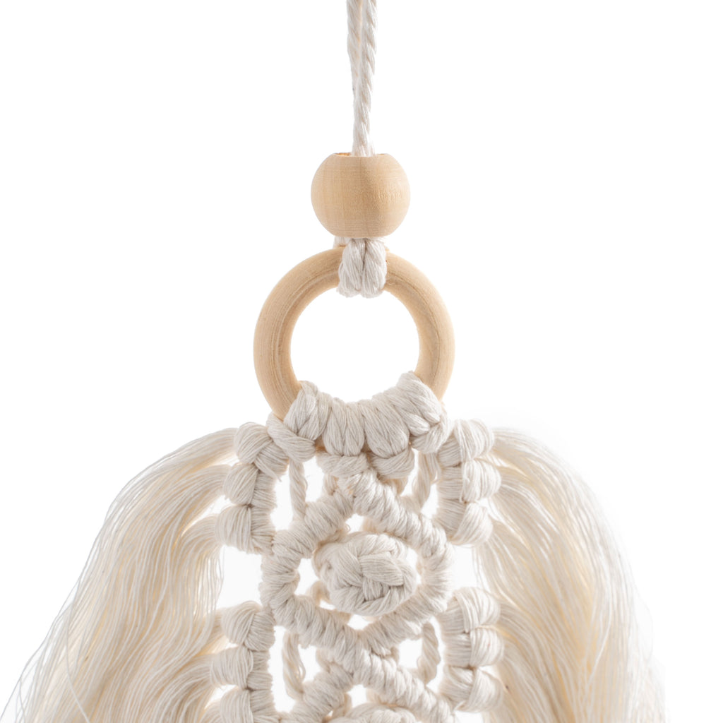 Macrame Feather Wall Hanging