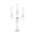 Trio Glass Candelabra