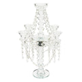Crystal Table Centerpiece 18.5"