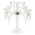Crystal Floral Candelabra
