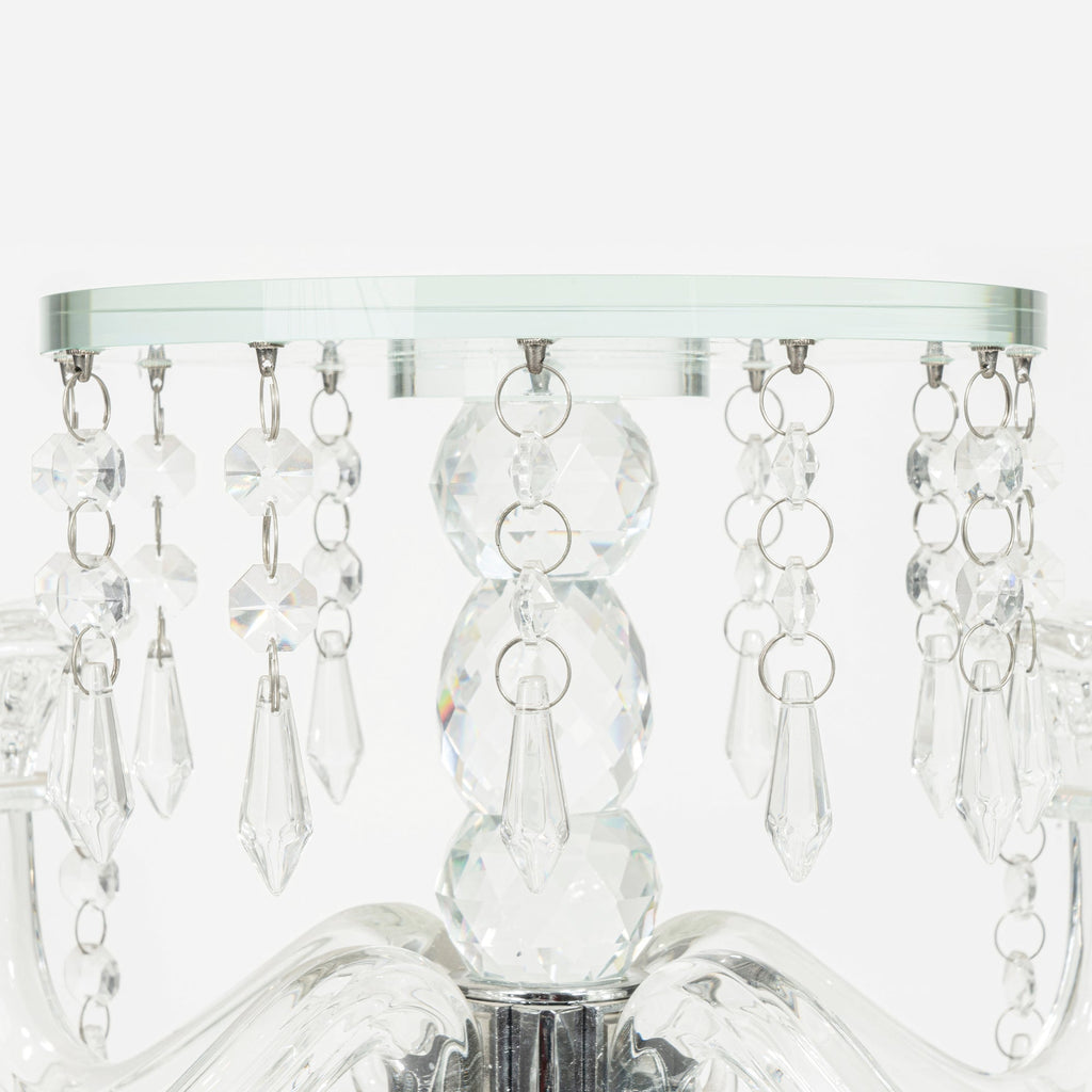 Crystal Floral Candelabra