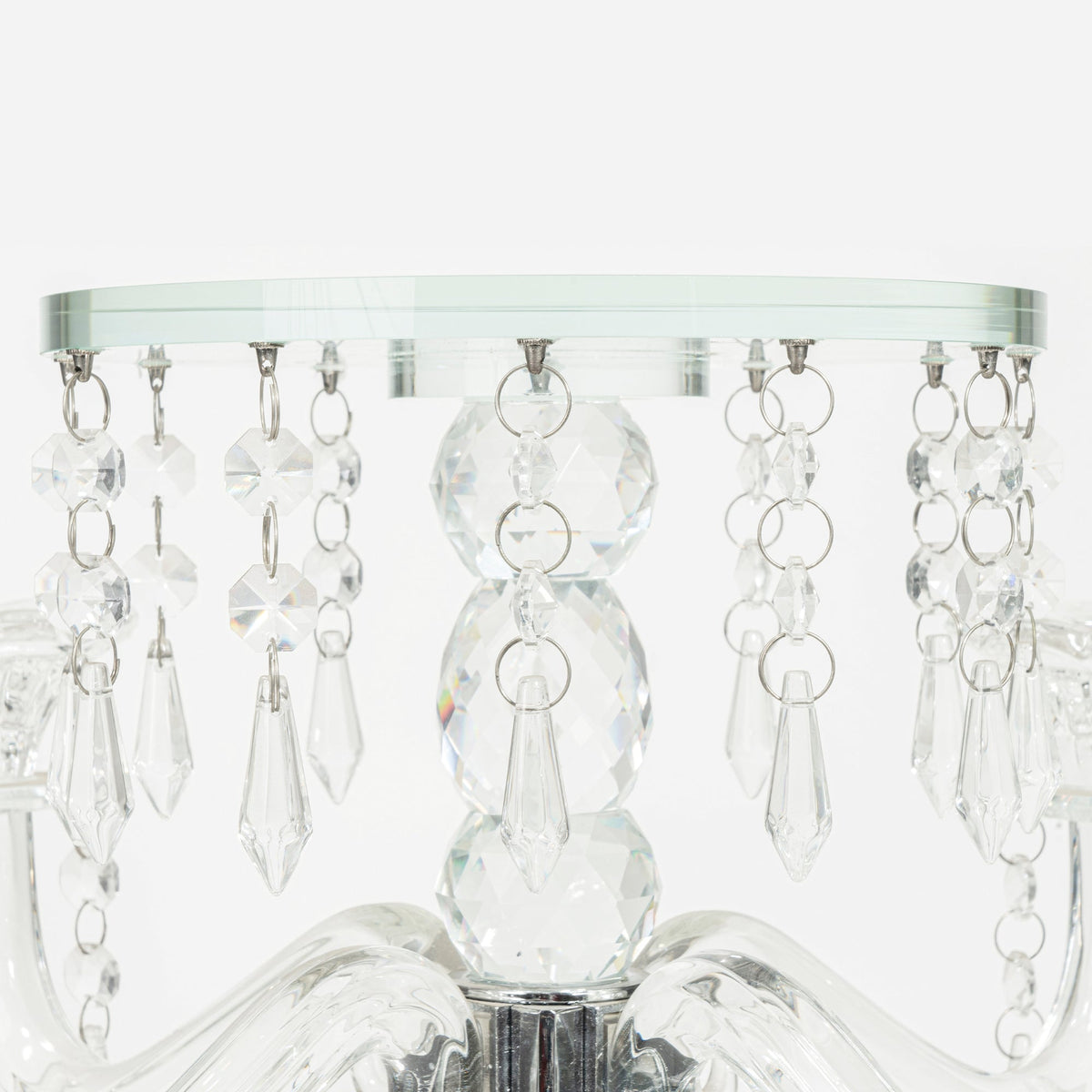 Crystal Floral Candelabra