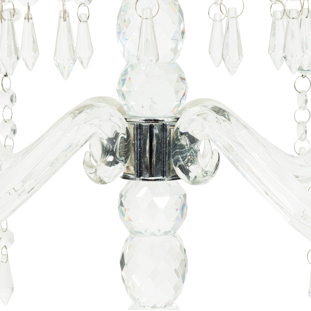 Crystal Floral Candelabra