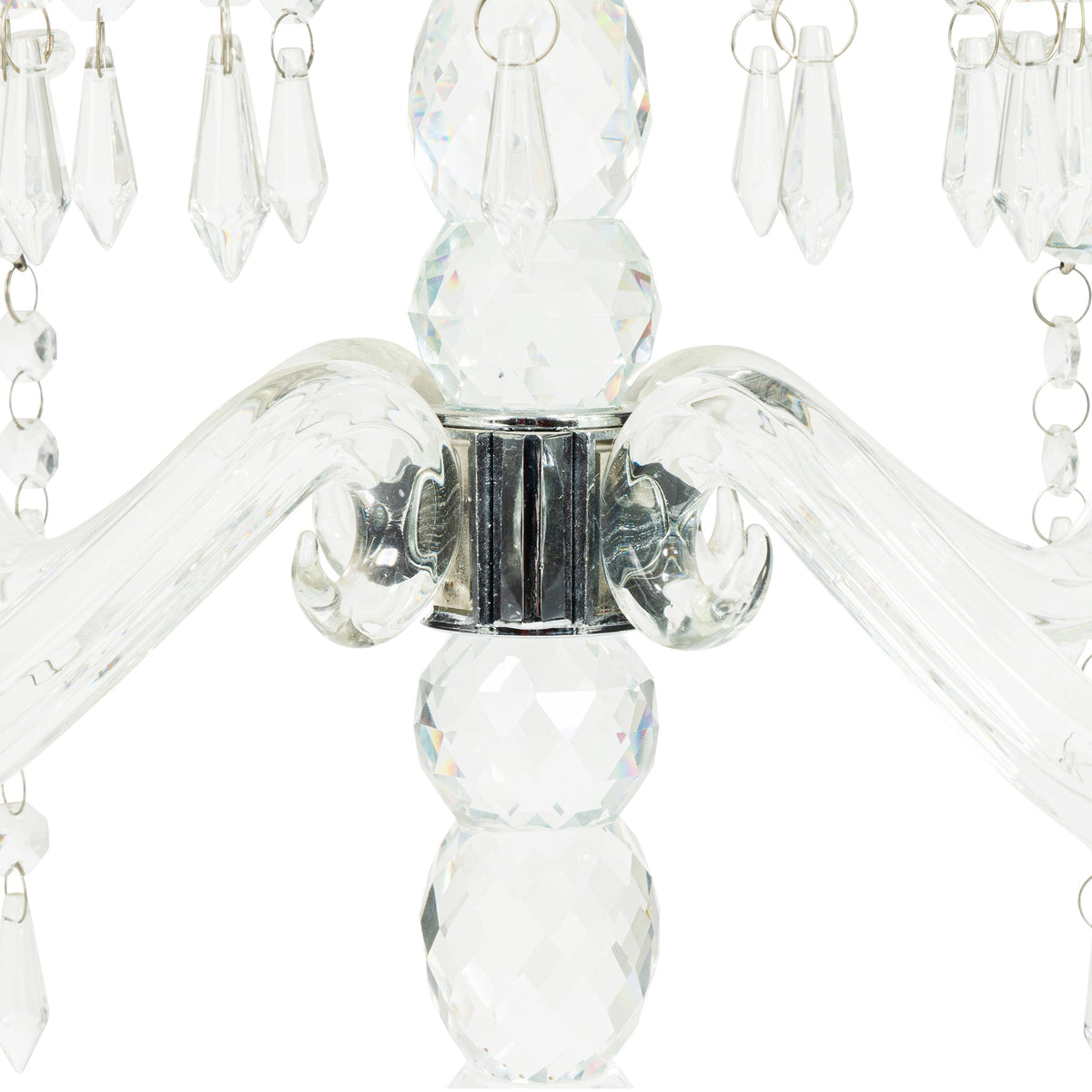 Crystal Floral Candelabra