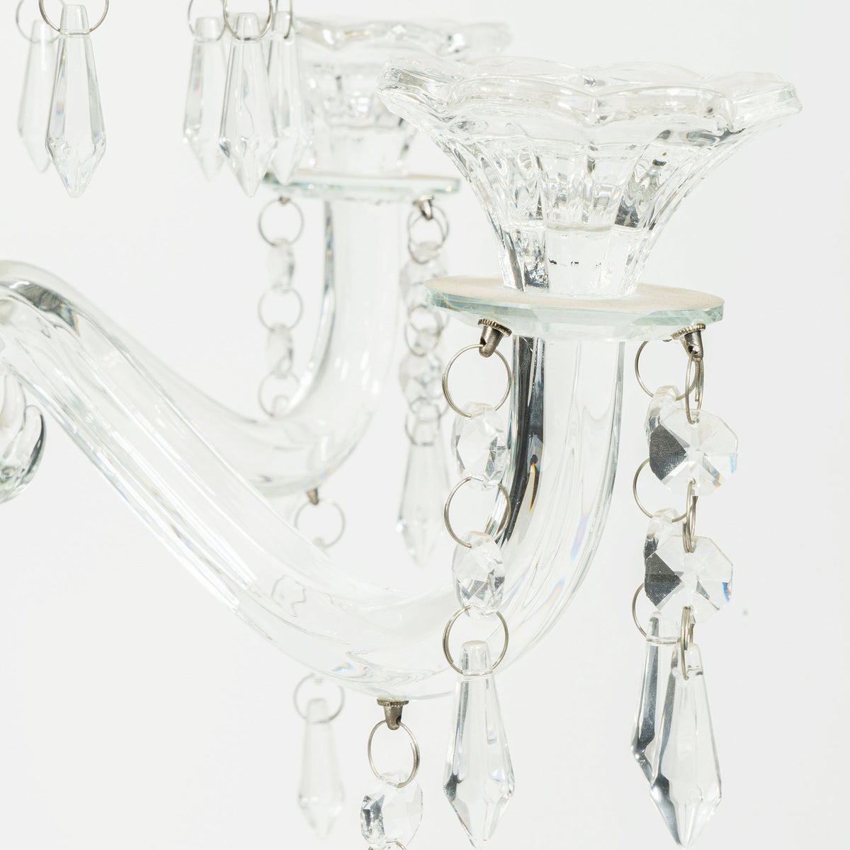 Crystal Floral Candelabra