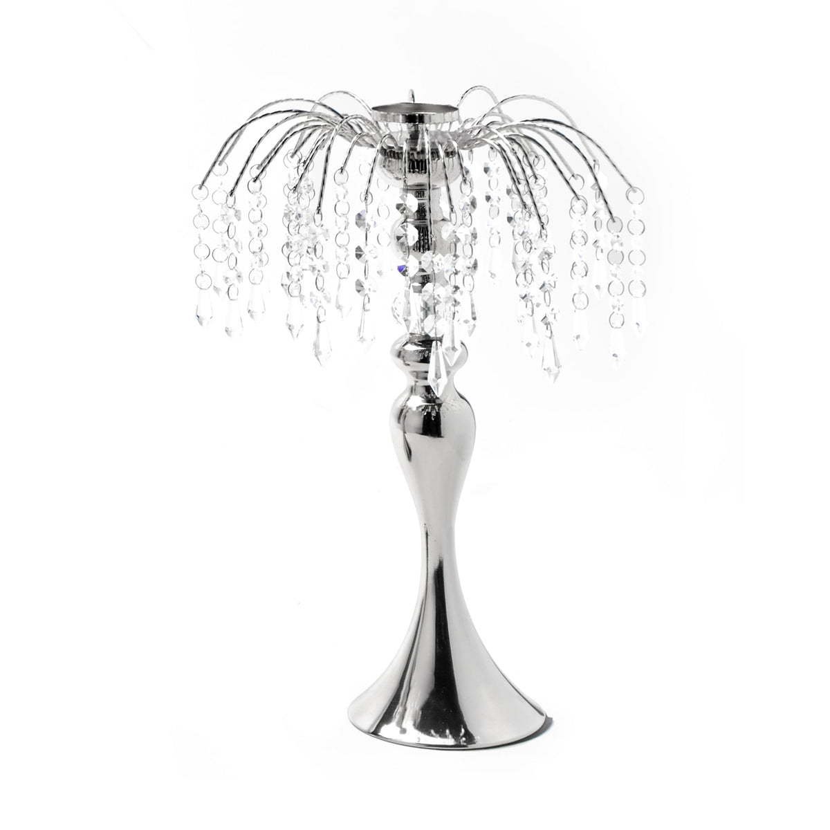 Fireworks Centerpiece 21" - Silver