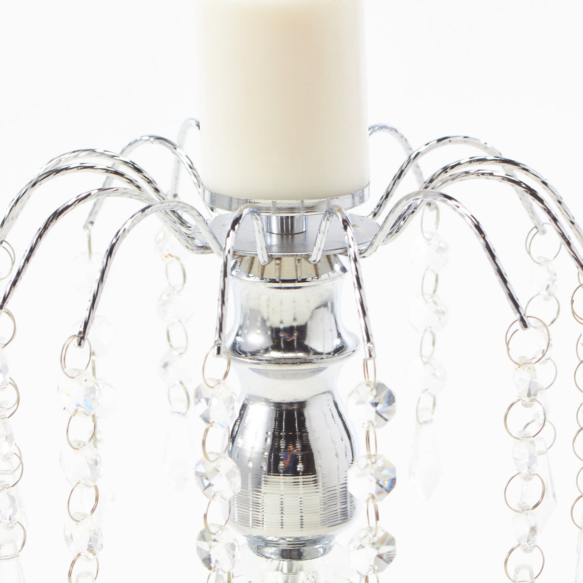 Fireworks Centerpiece 21" - Silver