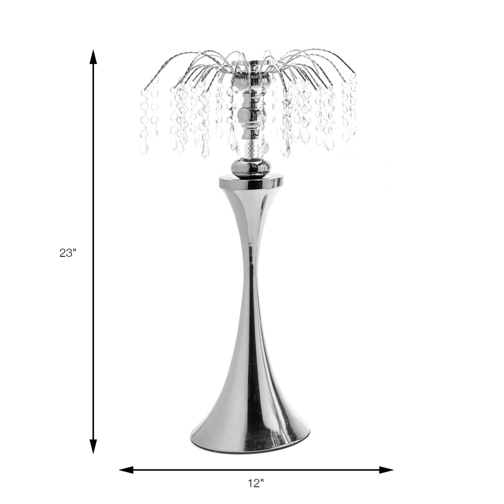 Fireworks Centerpiece 23" - Silver