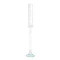 Single Arm Glass Candle Holder 38.5"