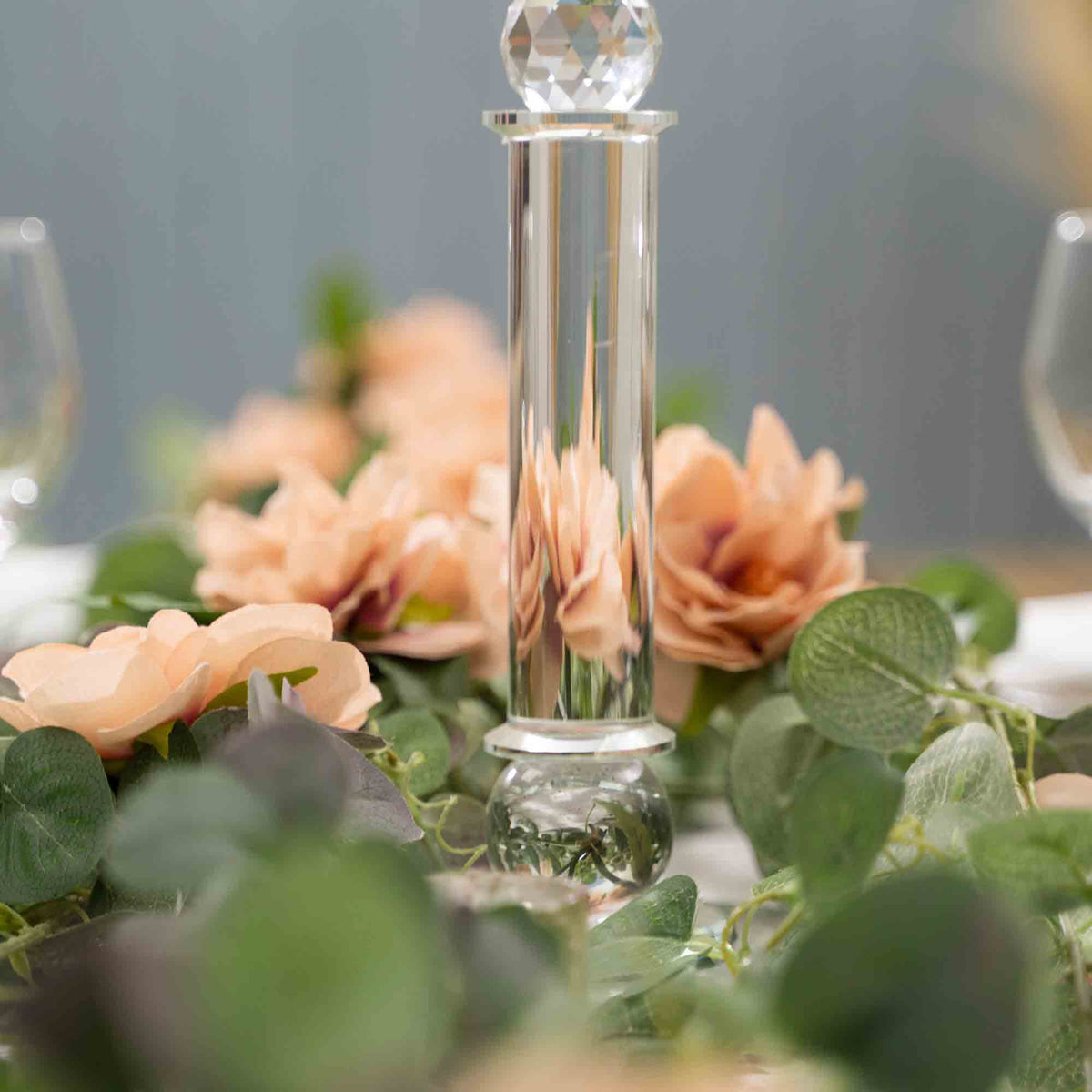 Crystal Candelabra, Nine Arm 35"