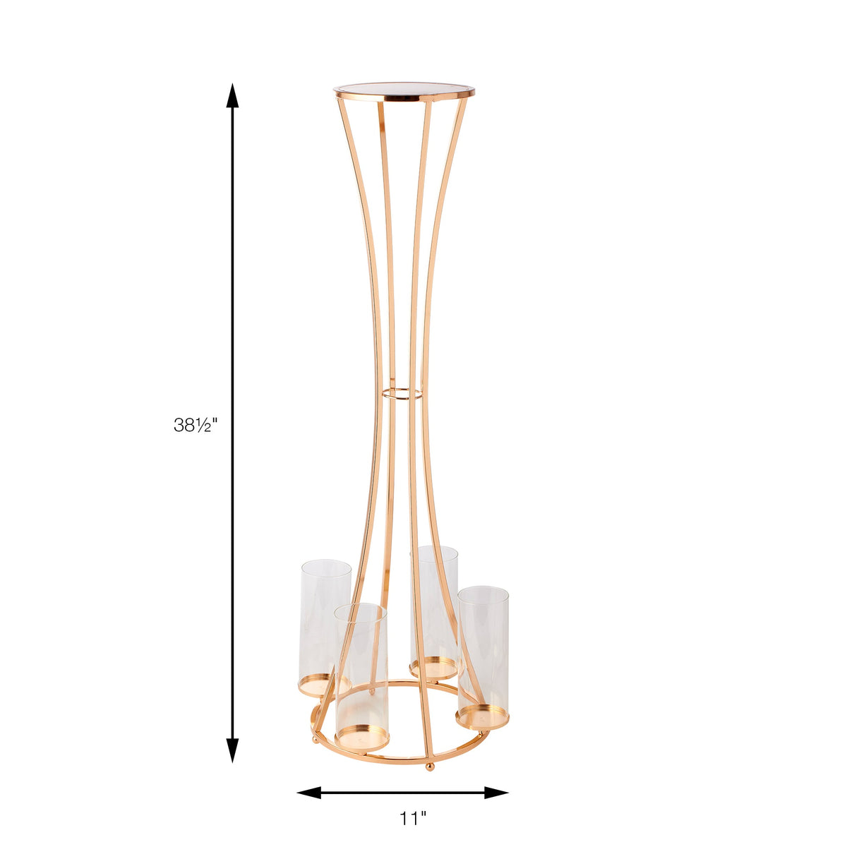 Candelabra Riser - Gold